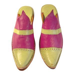 Handmade Moroccan Slides Size 40